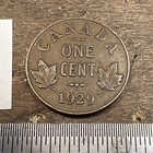 1929 Canada Small One Cent - Nice Circ Collector Coin  - Penny - Free Ship