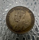 1918 Canada Silver Quarter 25 Cents George V  925 Sterling Silver Ottawa