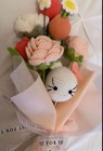 Hello Kitty Crochet Flowers