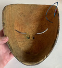Vintage Hand Carved Hand Painted Traditional Wooden Mask