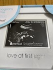 Love At First Sight Sonogram Photo  Frame Gift  Baby Baby Shower 7 X 6 5 