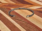 Hand Made Bracelet  Lightweight  Every Day  Stainless Braided Bracelet 