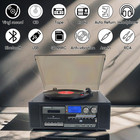 10 In 1 Vinyl Record Player 3 Speed Bluetooth Vintage Automatic Turntable Cd Cas