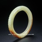 2 3   Fine Old Chinese Dynasty Natural Jade Carve Jewellery Bracelet Bangle