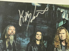 Megadeth Dystopia Signed Photo   Last One 
