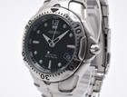  near Mint  Seiko Kinetic Auto Relay 5j22-0a50 Black Dial 40mm Men s Watch Japan