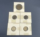 Canadian Coin Lot 1886-1919   One 1 Cent  Two 5 Cent   Two 10 Cent Pieces