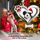 Personalized Pet Memorial Photo Ornament - Dog Cat Picture For    