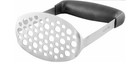 Potato Masher - Stainless Steel - Rubber Grip - Durable Kitchen Utensil