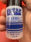 It Stays Body Adhesive Roll On Clear Wound Dressing 2 Oz For Stockings Armsle   