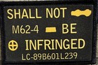 M1a Morale Patch Tactical Military Army Badge Hook Flag Usa  M14 308 Rifle