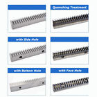 45  Steel Spur Gear Racks 1m-5m Module L 500 1000mm For Cnc Router Linear Motion