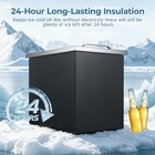 28 6 Qt Drop In Ice Chest Ice Cooler Ice Bin 24-hour Energy-free Insulation