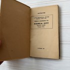 Wwii Manila City Intelligence Handbook 1944 Philippines Restricted Maps Photos
