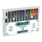 Paint Markers Set Of 12 Medium Point Oil-based Art Pens W durable Case