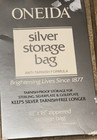 Oneida Anti-tarnish Silver Storage Bag  18 X 18 Inches  Made In Usa With Box