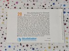 Vintage 1964 Studebaker Sales Brochure Catalog  different   by Design 