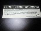 2000 Primal Scream Xtrmntr 5 Inch Wide Us Promo Only Sticker
