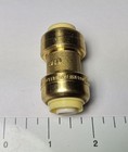 5 Pieces 1 2  X 1 2  Push Fit Couplings Fittings  Lead Free Brass  Full Port