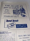 Vintage 1942 Ice Revue Fastest Show Earth Program Coke Coca Cola Bond Bread Ads