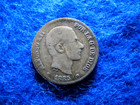 1885 Spanish Philippines Silver 10 Centimos - Nicer Circulated