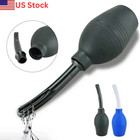 310ml Silicone Enema Bulb Douche Cleansing Kit Reusable Washable Irrigation Usa
