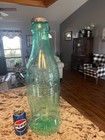 Large 23    Coca-cola Bottle Coin Bank Green Coke Bottle Bank Display Decor