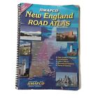 New England Road Atlas Map By Jimapco 2nd Edition Lakes Rivers Roads Fun Places
