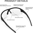 12 Safety Clear Glasses Ansi Z87 1 Work Scratch Resistant Anti Fog Uv Protection