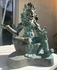 16th-century Chinese Tibetan Bronze Statue  Antique Buddha Statue   antique