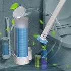 Disposable Toilet Brush Cleaning System With 18pcs Refills Pads Replacement Head
