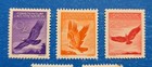 Liechtenstein Stamps  Scott C9-c13 Complete Set Mint And Hinged  C13 Repaired