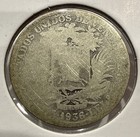 1936 Un Bolivar Venezuela Silver Coin - Simon Bolivar Liberator  f141 
