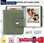 2x3 Photo Album For Instax Mini 52 Pockets Small Instant Book Green