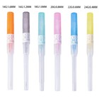 20pcs Body Piercing Kit 14g 16g 18g 20g 22g Catheter Accessories For Ear Nose Us