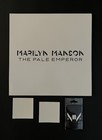 Marilyn Manson The Pale Emperor Ltd Ed Tour Poster 2 Stickers And Pin Pack Rare