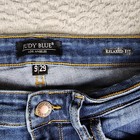 Judy Blue Jeans Womens 9 29 Blue Stretch Relaxed Fit Faded Denim Casual Pants