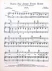 You re Far Away From Home Sheet Music Wildcat Lucille Ball 1960 Musical Flop
