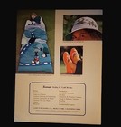 Vtg 1975 Sunset Patterns Book Stitchery  Embroidery  Applique  Crewel 70s