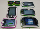 Various Leap Frog Leappad Kids Learning Tablet Lot  7  Tested working W styluses