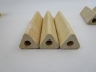 Lot Of 6 Kiln Posts 4    5  Triangle Ceramic Pottery Shelf Furniture Posts