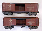  2  O Gauge Lionel X275 Pennsylvania Boxcars  lot 6154 