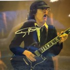 Ac dc Autographed Angus Young Photo
