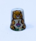 Ellard Birthday  Good Luck  Wish  Tender Heart  Funshine Bears Thimble Set Of 5