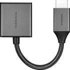 Insignia- Hdmi To Vga Adapter - Cool Gray