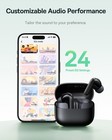 Auriculares Inalambricos Bluetooth 6 0 Audifonos Para Iphone Y Android  negro 
