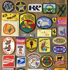 Vintage Mixed Lot Of 50 Patches Beer Soda Travel Characters Humor Automotive   