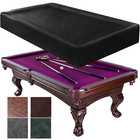 Heavy Duty Leatherette Billiard Table Cover Waterproof For Pool Table 9ft Fitted