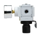 Pneumaticplus Air Regulator 1 4  Npt Bracket 3-30 Psi Gauge Ppr2-n02bg-2