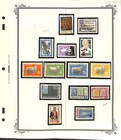 Czechoslovakia Stamp Collection On 3 Scott Pages  Mint Sets Air Post  cm 